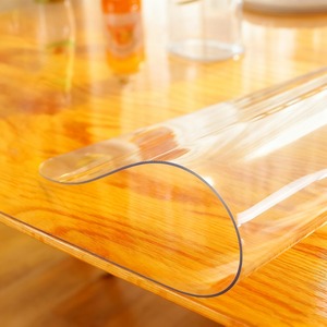 1 Cubierta de Mesa Transparente de 2.0MM, Protector de Mesa de Plástico, Tapete de PVC para Escritorio, Mantel Impermeable para Cocina, Comedor - Product Image 4