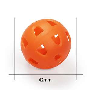 Nuevo OEM al por mayor interior al aire libre Golf hueco PE bola 42mm práctica bola Mini Pickleball con nueva forma de diseño - Product Image 4