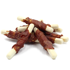 Nuevos Premios Saludables para Mascotas: Carne Natural de Pollo y Res Envuelta en Carne, Hecho en China, Perfecto para Perros - Product Image 3