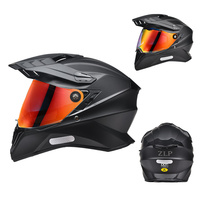 Casques de moto DOT de haute qualité Pare-soleil amovible Casques de moto pour adultes Casques de moto ABS Vente en gros aux commerçants