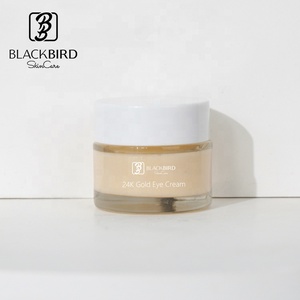 Crema hidratante para ojos de marca privada con oro de 24 quilates y extracto de pepino - Product Image 2