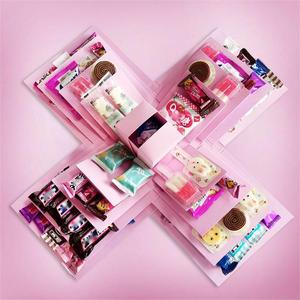 Scatola Regalo Esplosiva a Cinque Strati Fai-da-Te per Snack Sorpresa, Regalo di Compleanno per Bambini, Scatola Misteriosa Molto Apprezzata dai Bambini - Product Image 2