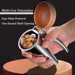 Zinc Alloy Walnut Nut Shelling <b>Tool</b> Nutcracker Multifunctional Nut Shelling <b>Tool</b> Clip Funnel Design Nut Shelling <b>Tool</b> - Product Image 5