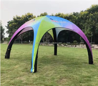 Vente en gros stand de foire de couleur personnalisé étanche portable exposition en plein air mariage manifestation sportive gonflable à impression complète