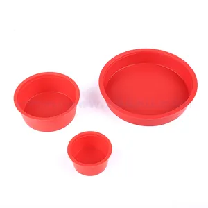 Dust-proof Cover Plastic Protective Tapered Red T End Cap Hole Tube Plug