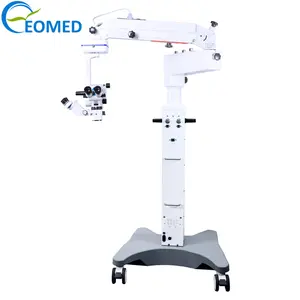 EOM-3 중국 공급업체 전문 휴대용 안과 수술 수술 수술 현미경 (카메라 포함)