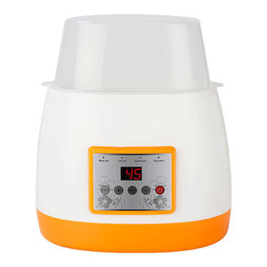 Nouveau chauffe-biberon électrique XB-06P avec affichage numérique, orange, bleu, vert, plastique, alimentation 220V AC - Product Image 1