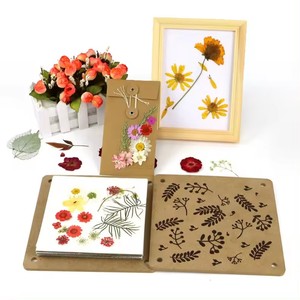 Wholesale Children <strong>Flower</strong> <strong>Press</strong> <strong>Kit</strong> Toys DIY Kids Preparing of Plant Specimens Wooden Natural <strong>Flower</strong> Art Set Kids Learning Toys - Product Image 2