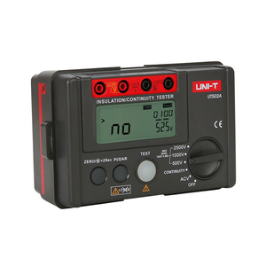 Testeur de résistance d'isolement UNI-T UT502A, ohmmètre de terre, 2000 comptes, écran LCD avec rétroéclairage - Product Image 2