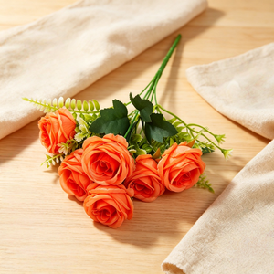 Ramo <span class=keywords><strong>de</strong></span> Rosas Artificiales Realistas <span class=keywords><strong>de</strong></span> Tendencia 2026, Ramo <span class=keywords><strong>de</strong></span> Flores <span class=keywords><strong>de</strong></span> Seda para Decoración <span class=keywords><strong>de</strong></span> Hoteles y Restaurantes <span class=keywords><strong>de</strong></span> Lujo - Product Image 3