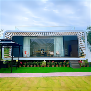 Casa Modular Apple Cabin, Casa Contenedor, Villa Cápsula para Exteriores, Oficina Apple Cabin, Casa Plegable Prefabricada, <span class=keywords><strong>Alquiler</strong></span> de Hotel - Product Image 5