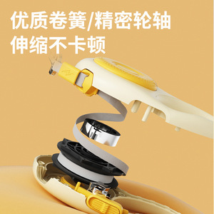 Correa Retráctil Automática para Perros Pequeños con Bloqueo de Seguridad y Clip Metálico, Artículos para Mascotas - Product Image 3