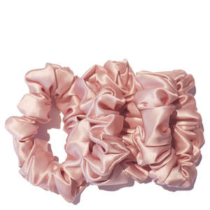ยางมัดผมผ้าไหมแท้ 100% พร้อมแถบยางยืด - Product Image 1