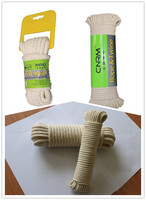 Hitech Rope Factory Direct Sales White Cotton Webbing Macrame Cord Cotton Rope