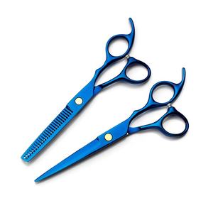 Kit de ciseaux de coiffure professionnels en acier inoxydable pour salon de coiffure et usage domestique, avec logo personnalisé gratuit, pour la coupe et l'éclaircissement des cheveux - Product Image 3