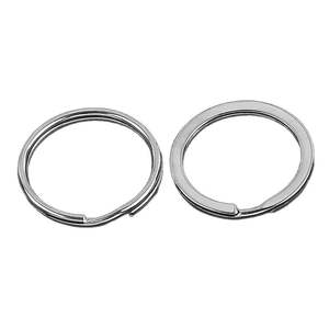 Anillos para Llaves de Acero Inoxidable, Accesorios Redondos de Metal para Llaveros, Modernos, Sencillos y Resistentes, Piezas para Llaveros 386479 - Product Image 4