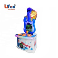 Jeu de marteau grenouille de guitariste d'arcade à jetons de haute qualité Whack A Mole Kids Game Machine gamer