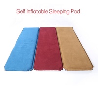 Matelas de couchage Auto-gonflable en daim, ultraléger, Portable, épaisseur de 8cm, anti-dérapant, intelligent