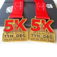 Fabricant personnalisé or argent médaille de finition Marathon 5K / 10K course cyclisme piste médailles de terrain couleur Fun Run médaille
