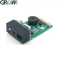 Module de lecteur de codes-barres intégré GROW GM67 DC5V à détection automatique, lecteur de codes QR USB UART, moteur de numérisation pour Windows
