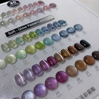 ZRKGEL Nouvelle Arrivée Tendances Beauté Vernis à Ongles Gel Effet Œil de Chat Cristal Ultra-Reflectif Brillant 30 Couleurs Non Toxique Longue Durée