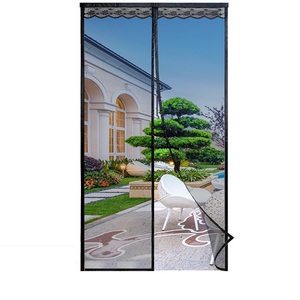 XinLan Magnétique Écran <span class=keywords><strong>Porte</strong></span> <span class=keywords><strong>Rideau</strong></span> Coupe-Vent <span class=keywords><strong>Anti</strong></span> Insecte Fibre De Verre Aimant Fermeture Net Maille <span class=keywords><strong>Rideau</strong></span> - Product Image 3