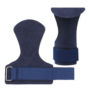 EIGFOH Training Leather Grips Sports Gloves-58 <b>for</b> <b>Gym</b> Workouts and Weight Lifting <b>Wrist</b> <b>Support</b> and Protection - Product Image 1