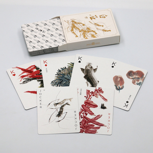 High Quality Customizable Art <b>Paper</b> Poker Card Deck Rounded Corners Gold stamping Box Packaging Personalized Design Playing Card - Product Image 3