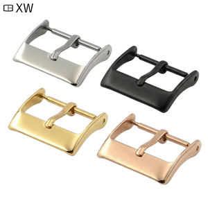 Cierre de acero inoxidable para reloj, correa de cuero de 304L personalizada, fabricante de China - Product Image 1