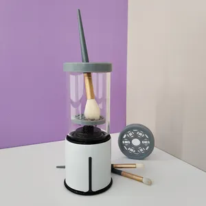 Hot Sale Super-Fast Electric Brush Cleaner Spinner Electric Portable Sponge Egg Makeup Brush Tools Machine