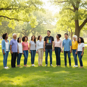 L'uguaglianza non fa male a nessuno. Maglietta Pride Rainbow LGBTQ - Product Image 3