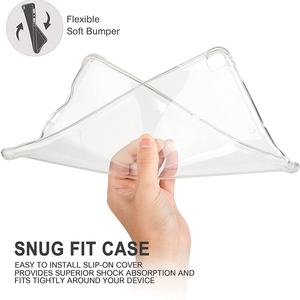 Funda Transparente Negra de TPU Suave para Tablet iPad Pro 12.9 2021, con Bolsas de Aire, Amortiguadores, a Prueba de Golpes e Impermeable - Product Image 3