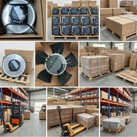 Ventilador de Refrigeración 24V 48V 12V 0.25A AC EC 6010 60X60X10MM 6CM Ultrafino para Chasis, Alto Volumen de Aire, Silencioso, 3 Cables, 2404KL-04W-B49