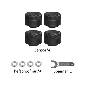 Sistema de Monitoreo de Presión de Neumáticos TPMS con Aplicación Móvil Bluetooth, Compatible con Android/iOS, Herramienta de Diagnóstico de Neumáticos para Automóviles con Pantalla Móvil - Product Image 2
