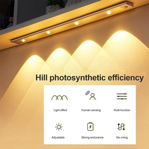 ไฟ LED ใต้ตู้ขนาด 45 ซม. พร้อมเซ็นเซอร์ตรวจจับความเคลื่อนไหว ชาร์จผ่าน USB สำหรับใช้ภายในอาคาร - Product Image 5