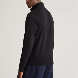 Felpa da Uomo Personalizzata con Zip Bidirezionale Senza Cappuccio, Collo Alto con Zip, Ricamo e Tasca - Product Image 5