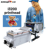 Impresora DTF, Máquina de Impresión A3 de 60 cm, Transferencia de Calor, Máquina de Impresión de Camisetas DIY, Impresora DTF, Máquina Secadora de Polvo, Agitador de Polvo