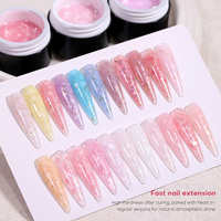 Gel UV Constructeur d'Ongles Biab en Bouteille Marque Privée Sans HEMA Sans TPO Soak-Off pour Nail Art