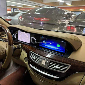 เครื่องเล่นมัลติมีเดียระบบ Linux อัปเกรด GPS ขนาด 12.3 นิ้ว รองรับ Wireless CarPlay สำหรับรถยนต์ Mercedes Benz S-Class W221 ปี 2006-2013 NTG3.0 3.5 - Product Image 4