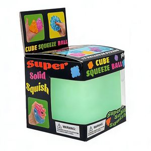 Palline Antistress Sensoriali Personalizzate di Alta Qualità, Giocattoli Morbidi per Ansia e Stress, Confezione Regalo a Forma di Cubetto di Ghiaccio - Product Image 5