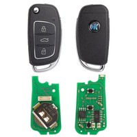 Clé télécommande universelle KEYDIY KD B16-3 à 3 boutons pour Hyundai KIA, lot de 5