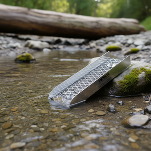 กล่องร่อนทองอลูมิเนียมอัลลอยด์ Vevor ขนาด 12 นิ้ว พร้อมแม่เหล็กคัดแยกทองคำ ชุดอุปกรณ์สำรวจทองคำ - Product Image 2