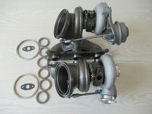 11657563692 11657649290 Kit Turbo Turbocompresseur pour <span class=keywords><strong>BMW</strong></span> N54 135i 335i 335is <span class=keywords><strong>335ix</strong></span> 535i 3.0L E90 E92 E93 Turbo Chargeur - Product Image 3