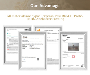 925 Sterling bạc đá khác nhau kích thước bán gắn kết Nhẫn đính hôn thiết lập phụ nữ - Product Image 6