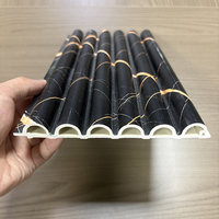 Vente directe d'usine, panneaux muraux en composite bois-plastique résistants à l'humidité, installation facile, panneaux muraux décoratifs WPC