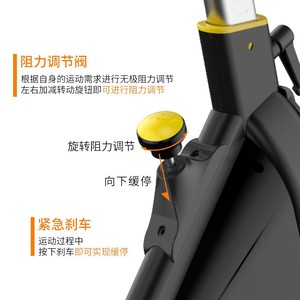 Bicicleta estática vertical con resistencia magnética, máquina de ciclismo para interiores con pantalla para aeróbicos y pérdida de peso - Product Image 3