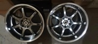 L'usine fournit directement 18x95 18x105 5 trous jantes en alliage coulé à plat profond 5x1143 pour la modification de voiture