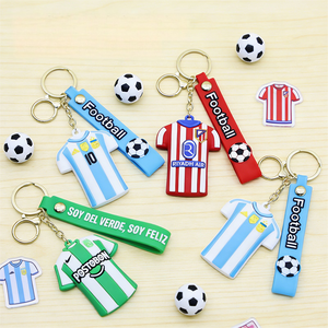 Llavero de PVC 3D con Figura de Fútbol, Personaje de Messi, Llavero de Goma para Coche, Colgante para Bolsa, Jersey, Regalo Deportivo - Product Image 4