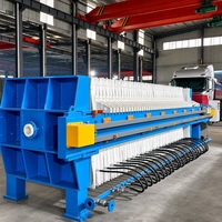 Presse à filtre automatique à plaques et cadres pour le traitement des eaux usées, la déshydratation des boues