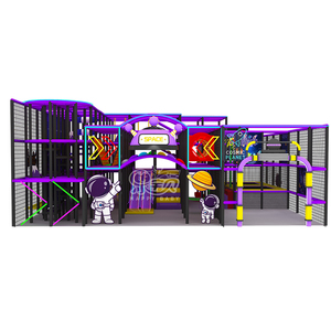 <b>Small</b> 99 Sqm 4.5 M Height Pink Purple Outer Space Theme Play Ground Games for Kids - Product Image 3